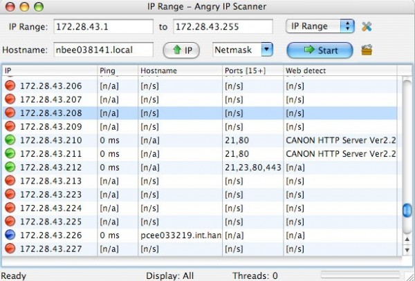 hack with angry ip scanner