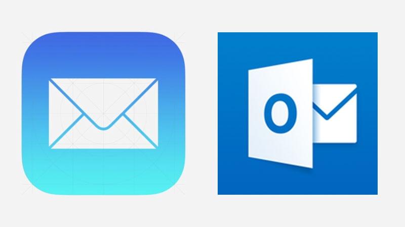 apple mail vs outlook app
