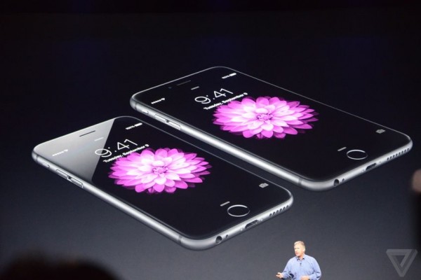 Apple IPhone 6, IPhone 6 Plus and a smartwatch