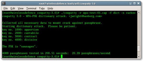 Download Cowpatty WiFi hacking Software
