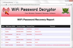 Download WiFi password decryptor WiFi hacking Software