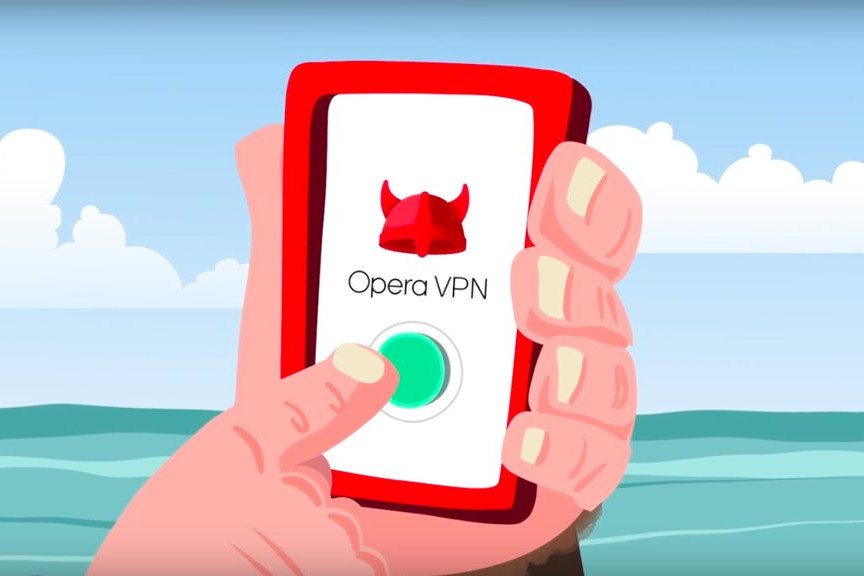 Opera's free Unlimited VPN service