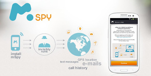 mSpy: Spy on cell phone