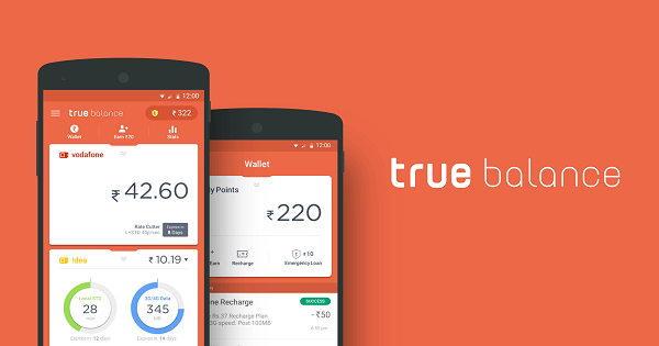 free recharge with True Balance App