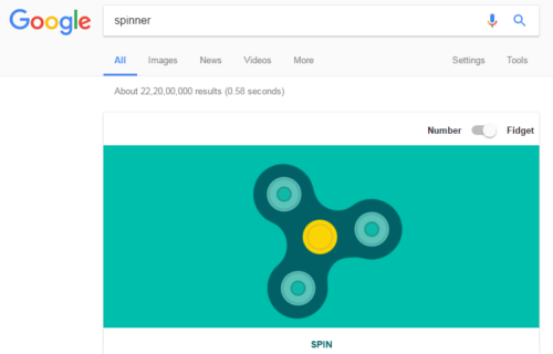 Google SPinner